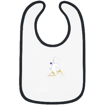 Discover Astronaut Job NASA Astronaut Bicycle Worm Bibs