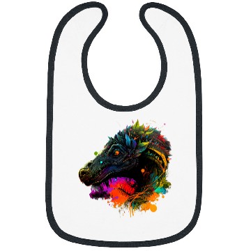 Discover Dinosaur Pet Velociraptor Spirituality Bibs