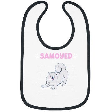 Discover Samoyed Pet Dog Samoyed Lover Samoyed Owner Bibs