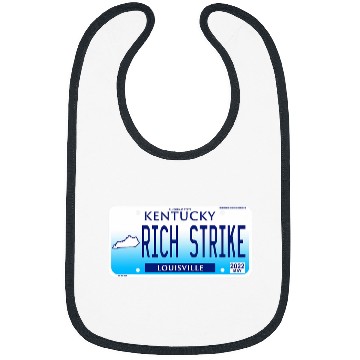 Discover Horse Pet derby winner rich strike license plate graphic horses Bibs