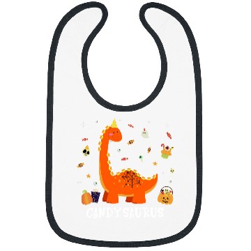 Discover Dinosaur Pet Candysaurus Candy Corn Halloween Bibs