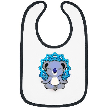 Discover Koala Pet Zen Buddhism Meditation Koala Lover Women Yoga Bibs