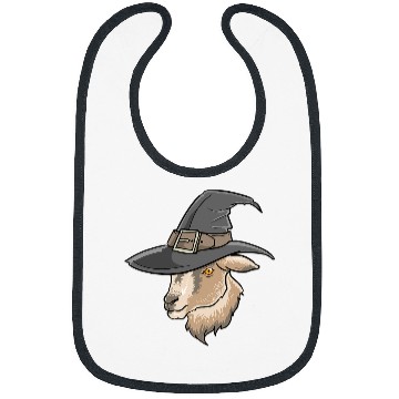 Discover Goats Pet Wizard Halloween Bibs