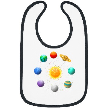 Discover Astronaut Job Planets Design Sun Orbit SolarSystem Astronaut Astronomy Bibs
