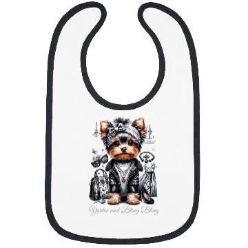 Discover Yorkshire Pet Terrier Yorkie and Bling Bling Bibs