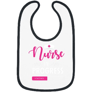 Discover nurses Job In Progress Nursing Student Certified nurses Assistant Bibs