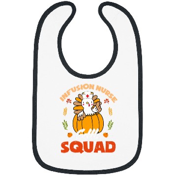 Discover nurses Job Infusion nurses Gobble Squad Turkey RN Thanksgiving Matching Bibs