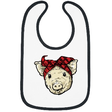 Discover Pig Pet With Bandana Pigs Farmer Bibs