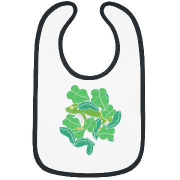 Discover Chameleon Pet Rainforest Lizard Reptile Animal Bibs