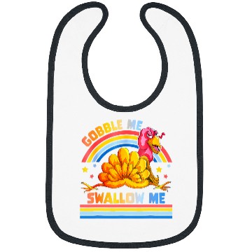 Discover Chicken Pet Gobble Me Swallow Me Turkey Chicken Thanksgiving Bibs