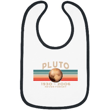 Discover Astronaut Job Pluto Never Forget 1930 2006 vintages Space Science Bibs