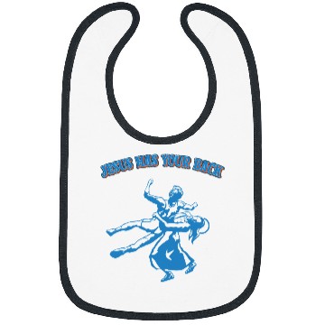 Discover Sport Wrestling Jesus Has Your Back Design Bibs