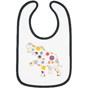 Discover Elephant Mammal Celestial Animals Space Aesthetic Solar Planets Bibs