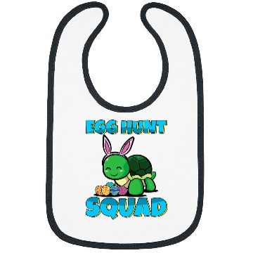 Discover Turtle Pet Egg Hunt Squad Cute Turtle Easter Eggs Hunting Bibs