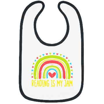 Discover Book Fun rainbow reading is jam teacher librarian Bibs
