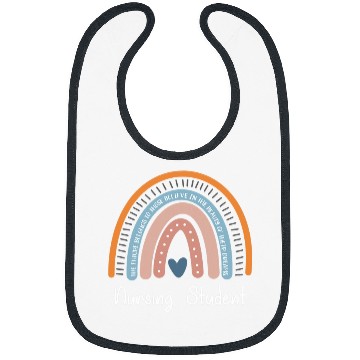 Discover nurses Job Rainbow Nursing Student Nursing School Bibs