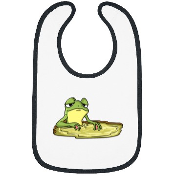 Discover Frog Pet Pond Graphic Bibs