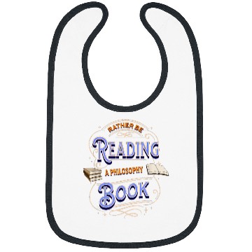 Discover Book Fun RATHERREADING A PHILOSOPHY Bibs