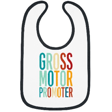 Discover Gross Motor Promoter Physical Therapist Doctor Assistant Bibs