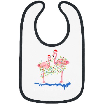 Discover Flamingo Pet Christmas Im Fine Everything Is Fine Christmas Bibs
