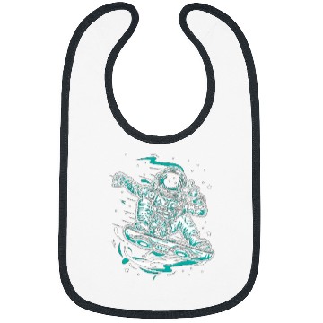 Discover Astronaut Job The bests surfing and Skateboarding Astronauts tee 1 Bibs