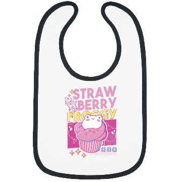 Discover Turtle Pet Strawberry Shell Yummy Berries Design Bibs