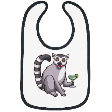 Discover Lemur Pet Drinking Margarita Bibs