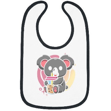 Discover Koala Pet Kawaii Koala Bubble Tea Boba Tea Cute Koala Bibs
