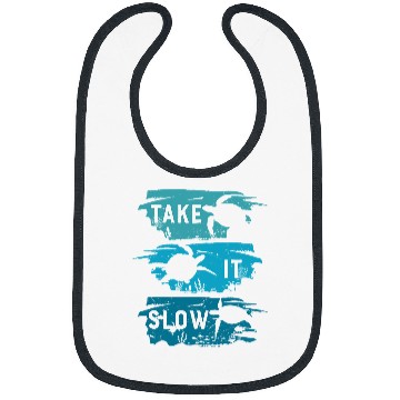 Discover Turtle Pet Take It Slow Ocean Turtle Sea Life 112 Bibs