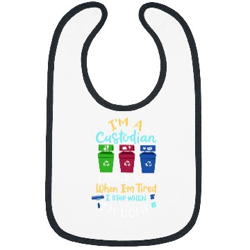 Discover Custodian School Custodian Janitor Bibs