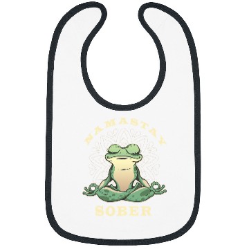 Discover Frog Pet Narcotics Anonymous Frog Namastay Sober Support Sobriety Bibs