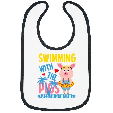 Discover Pig Pet With The Pigs Nassau Bahamas Hello Summer Beach Bibs