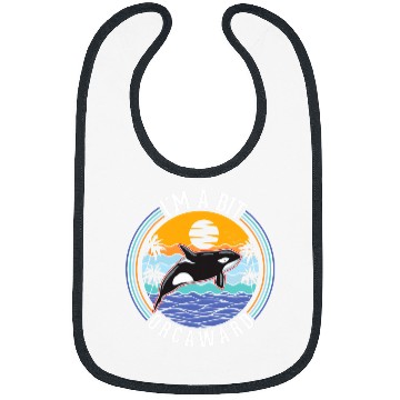 Discover Whale Pet Im a bit Orcaward Orca Whale 1 Bibs