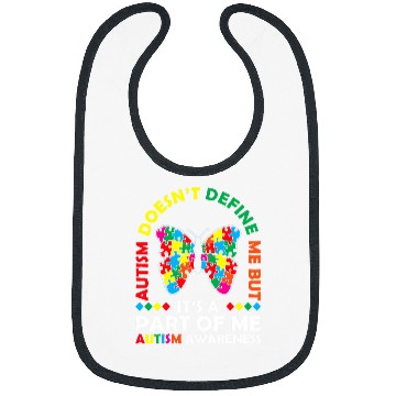 Discover Autism Puzzle Doesnt Define Me But Its A Part Of Me Love Advocacy Bibs