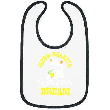 Discover Funny Tequila Drinking Cat Lover Salt Lime Bartender Drink 27 Bibs