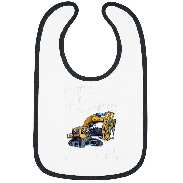 Discover Excavator Fun Equipment Operator Construction Worker Construction Site Digger Driver Bibs
