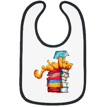 Discover Book Fun Cat Reading Readers Bookreading Kittens Bibs