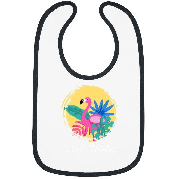 Discover Flamingo Pet Coral Gables Florida Beach Bibs