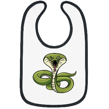 Discover Python Pet animal snake poison cobra cool python anaconda Bibs