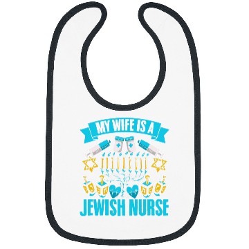 Discover nurses Job Jewish nurses Wife 2Hanukkah Passover Israel Jew Jewish Bibs