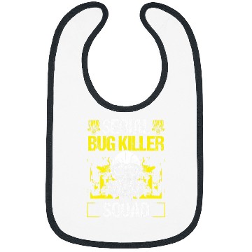 Discover Pest Control Worker Serial Bug Killer Squad Animal Control Bibs