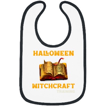 Discover Book Fun Novelty Witchcraft Spell Book Witch in Training Bibs