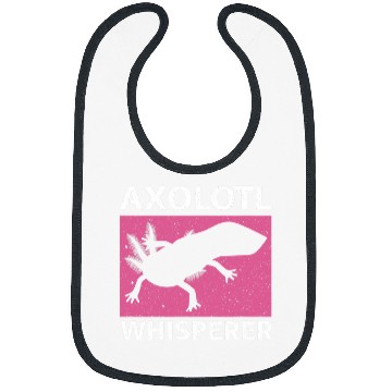 Discover Axolotls Pet Whisperer vintages Retro Salamander Bibs