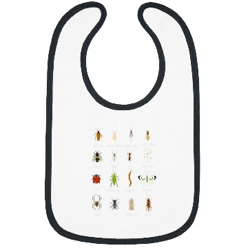 Discover Entomologist Bug Types of Insects Bibs