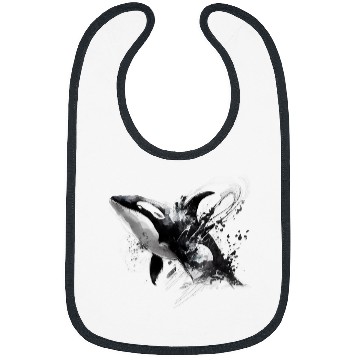 Discover Whale Pet Orca Lover Whale Jumping Bibs