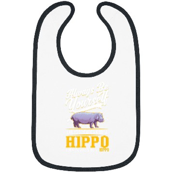 Discover Hippo Pet Always be yourself Bibs