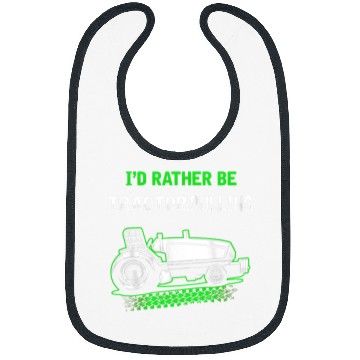 Discover Tractor Fun Id Rather Be Tractor Pulling Bibs