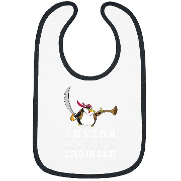 Discover Penguin Pet The Linux Senior Engineer can do anything old pirate Bibs