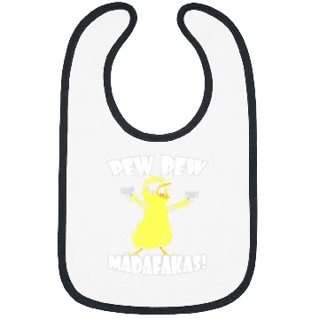 Discover Chicken Pet Pew Pew Madafakas Bibs