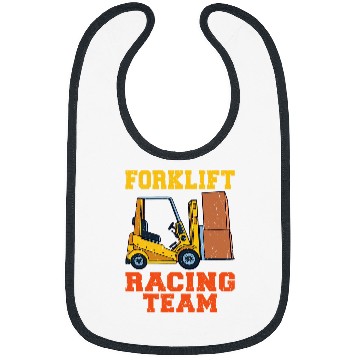 Discover Forklift Fun Racing Team Driver Warehouse Forklift Operator Bibs